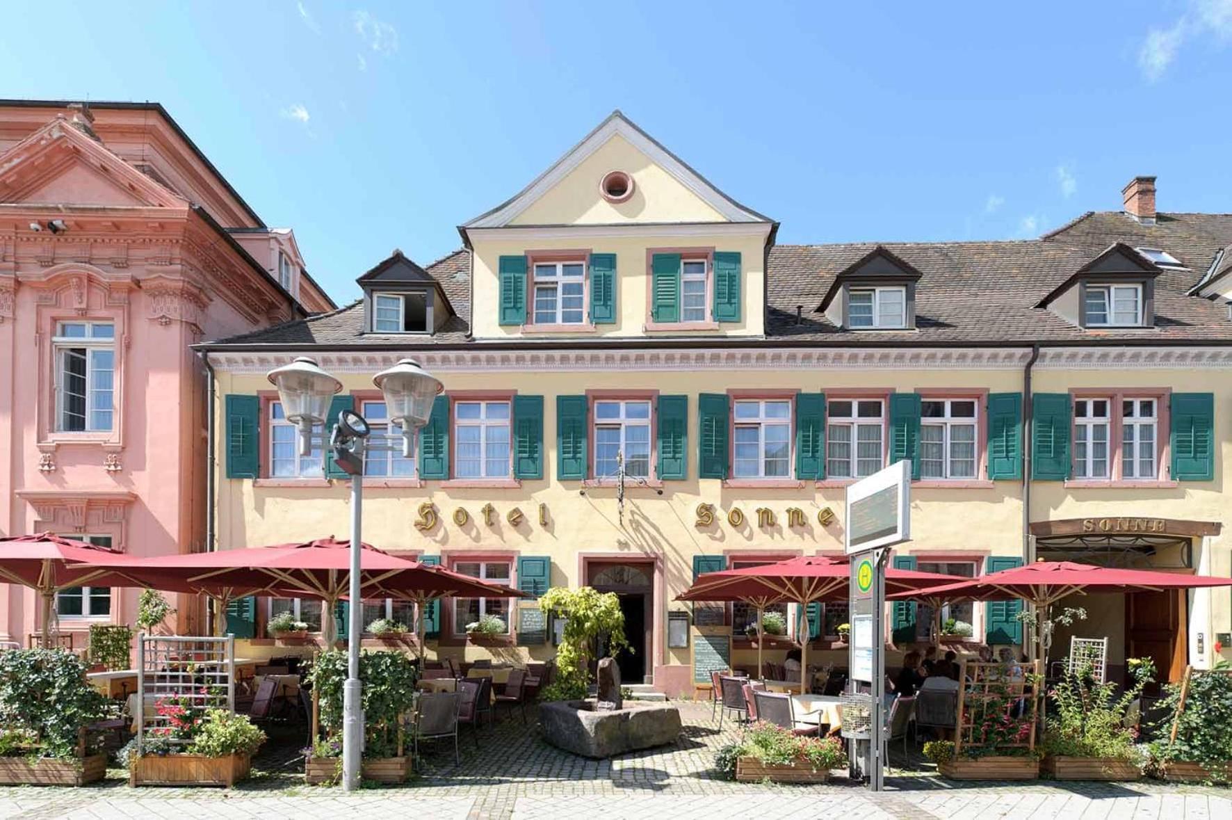 Boardinghouse Sonne Hotel Ofemburgo Exterior foto